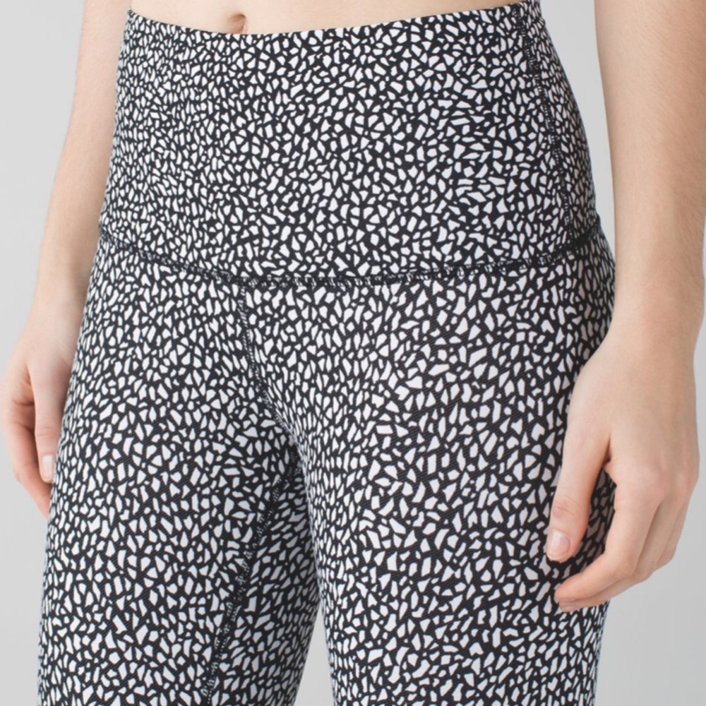Lululemon Wunder Under Crop High Rise Miss Mosaic